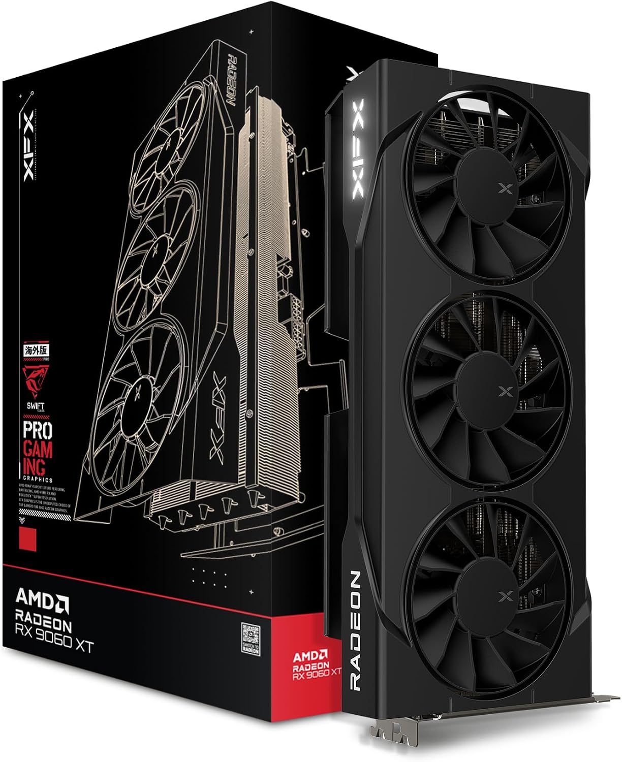 Triple Fan Gaming Graphics Card 16Gb - Tarjeta Gráfica Swift AMD Radeon RX