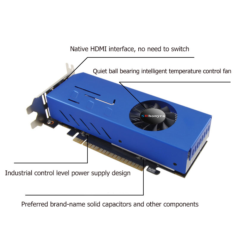 Tarjeta gráfica multimonitores - 4 Hdmi Multi Monitor Video Card 4K reseña y precio