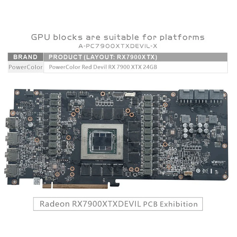 Bykski A-PC7900XTXDEVIL-X GPU  - Rx 7900 Xtx 24Gb Video Card reseña y precio